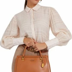 Beste Verkoop 🥰 Guess Abey Girlfriend Dames Handtas - Cognac 👍 -Tassen-Dames Winkel 524x840