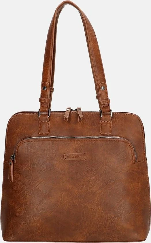 Begroting 💯 Enrico Benetti Caen 66470 Laptoptas Schoudertas - 13 Inch - Cognac 🎁 13 Begroting 💯 Enrico Benetti Caen 66470 Laptoptas Schoudertas - 13 Inch - Cognac 🎁 - Afbeelding 11