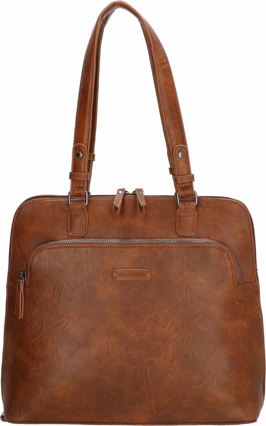 Begroting 💯 Enrico Benetti Caen 66470 Laptoptas Schoudertas - 13 Inch - Cognac 🎁 3 Begroting 💯 Enrico Benetti Caen 66470 Laptoptas Schoudertas - 13 Inch - Cognac 🎁