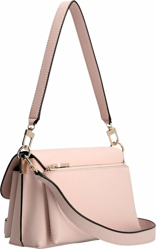 Goedkoopste ⭐ Guess Zanelle Mini Crossbody Flap Dames Crossbodytas - Roze ✔️ 4 Goedkoopste ⭐ Guess Zanelle Mini Crossbody Flap Dames Crossbodytas - Roze ✔️ - Afbeelding 2