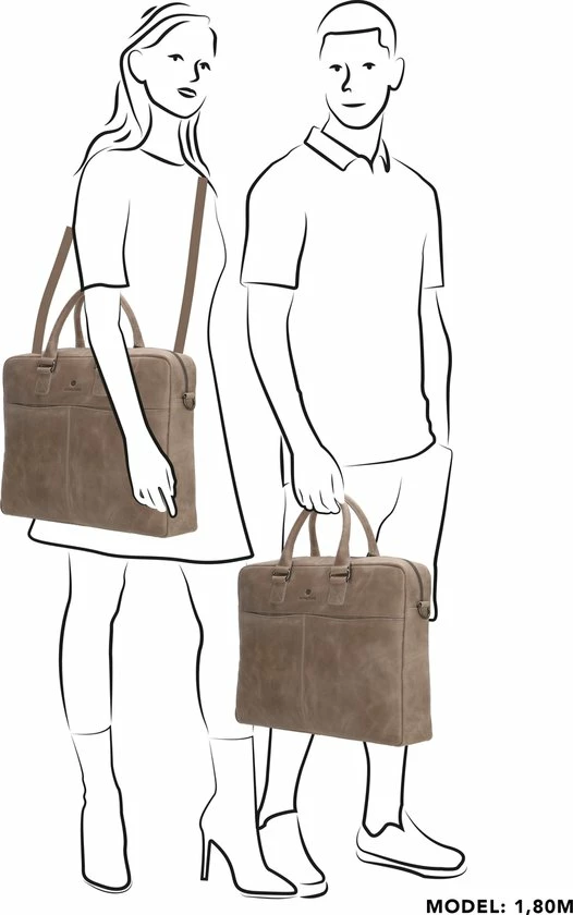 Aanbiedingen ✨ Micmacbags Malmö Laptoptas 17,3 Inch (43 Cm) - Grijs 🔥 7 Aanbiedingen ✨ Micmacbags Malmö Laptoptas 17,3 Inch (43 Cm) - Grijs 🔥 - Afbeelding 5