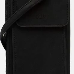 Begroting 👏 Cellini Telefoontasje Zwart Leer - Dames - Maat 1 ✔️