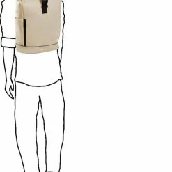 Goedkoop 🥰 Daniel Ray Highlands Rolltop Laptop Rugzak Waterproof - 15,6 Inch - Off White 🌟 -Tassen-Dames Winkel 529x840