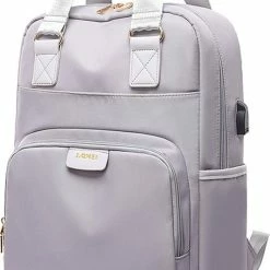 Groothandel ๐ ZILOU® Rugzak - 20-35 Liter - 15,6" Laptopvak - Anti-Diefstal - Grijs โญ