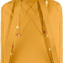 Coupon 😍 Fjallraven Fjällräven Kånken Unisex Rugzak - Ochre-Confetti Pattern 💯 -Tassen-Dames Winkel 538x840 7