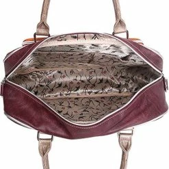 Beste Pirce ⌛ Noi-Noi 'Charlie' - Laptoptas 15 Inch - Handtas - Schoudertas - Beige / Rood / Oranje - Dames - Functioneel - NN-234-01 🎁 -Tassen-Dames Winkel 544x840 12