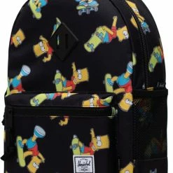 Beste Pirce 😍 Herschel The Simpsons | Heritage Youth - Bart Simpson / Rugzak Voor Kinderen Van 5 Tot 10 Jaar - 16L Opbergvolume - 13" Laptopsleeve - Voorvak Met Sleutelhanger - Mesh Vakje Voor Waterfles / Levenslange Fabrieksgarantie (limited) / Simpsons Print 😀 -Tassen-Dames Winkel 544x840 14