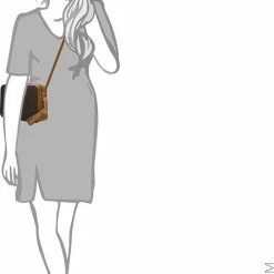 Uitgang 💯 Michael Kors Camera Bag M Dames Crossbodytas - Bruin 😀 -Tassen-Dames Winkel 544x840