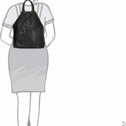 Begroting ✨ Enrico Benetti Caen 66514 Speelse Dames Rugzak - Zwart ⌛ -Tassen-Dames Winkel 548x840 13