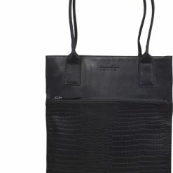 Beste Pirce ✔️ DSTRCT Limited Croco Shopper Laptoptas Zwart 🎉 -Tassen-Dames Winkel 549x840