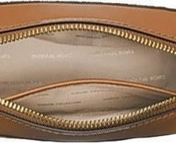 Uitgang 💯 Michael Kors Camera Bag M Dames Crossbodytas - Bruin 😀 -Tassen-Dames Winkel 550x202