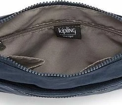 Nieuw 💯 Kipling Medium Schoudertas / Crossbody Tas Dames - Polyamide - Arto - Blauw 🎉 -Tassen-Dames Winkel 550x214