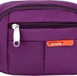 Groothandel 🧨 Heuptas - Paars | Polyester / Nylon | 36 X 13 X 5 Cm | Fashion Favorite 🛒