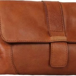 Kopen ✨ DSTRCT Harrington Road Leren Enveloptas / Crossbodytas / Clutch - Cognac ⌛ -Tassen-Dames Winkel 550x247 1