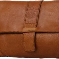 Kopen ✨ DSTRCT Harrington Road Leren Enveloptas / Crossbodytas / Clutch - Cognac ⌛ -Tassen-Dames Winkel 550x254 5