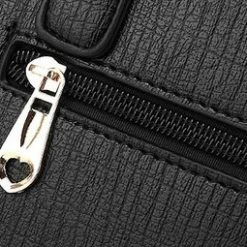 Goedkoop ⭐ N3 Collecties Vrouwen Handtas PU Leer Schouder/Crossbody Tas Dames ~ Zwart 🥰 26 Goedkoop ⭐ N3 Collecties Vrouwen Handtas PU Leer Schouder/Crossbody Tas Dames ~ Zwart 🥰 -Tassen-Dames Winkel 550x255 1