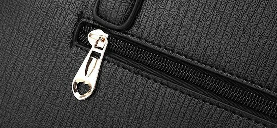 Goedkoop ⭐ N3 Collecties Vrouwen Handtas PU Leer Schouder/Crossbody Tas Dames ~ Zwart 🥰 8 Goedkoop ⭐ N3 Collecties Vrouwen Handtas PU Leer Schouder/Crossbody Tas Dames ~ Zwart 🥰 - Afbeelding 6