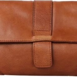 Kopen ✨ DSTRCT Harrington Road Leren Enveloptas / Crossbodytas / Clutch - Cognac ⌛ -Tassen-Dames Winkel 550x264 4