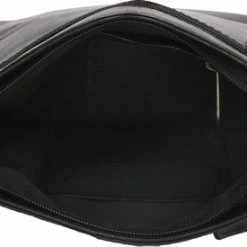 Korting ⌛ Old West Leren Schoudertas Zwart 🎉 -Tassen-Dames Winkel 550x275