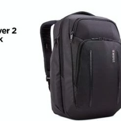 Gloednieuw ⭐ Thule Crossover 2 🎒 Backpack 30L - Laptop Rugzak 15 Inch - Zwart ❤️ -Tassen-Dames Winkel 550x279 1