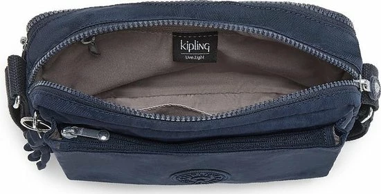 Goedkoop ⭐ Kipling Medium Schoudertas / Crossbody Tas Dames - Abanu M - Blauw ✔️ 11 Goedkoop ⭐ Kipling Medium Schoudertas / Crossbody Tas Dames - Abanu M - Blauw ✔️ - Afbeelding 9