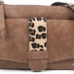 Korting 😀 I'm Dutch Camel Panter Crossbody En Schoudertasje Geneve 🌟