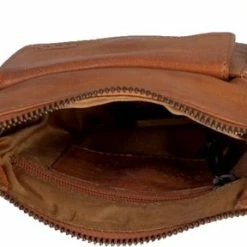 Beste Pirce 🌟 Bear Design Rija Leren Schoudertasje - Cognac 😍 -Tassen-Dames Winkel 550x288 1