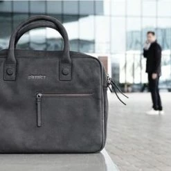 Beste deal 🎉 DSTRCT Wall Street Laptoptas - 15,4 Inch - Cognac 🥰 -Tassen-Dames Winkel 550x290 2