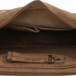 Uitgang 😀 Enrico Benetti Rotterdam 66621 Laptoptas Met 15" Laptopvak / Reportertas - Camel 😉 -Tassen-Dames Winkel 550x291
