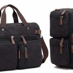 Kopen ๐ฅ Merkloos Multifunctionele Comfortabele Laptoptas 3-in-1 Rugtas - Schoudertas - Voor 17-inch Laptop Formaat - Zwart โจ