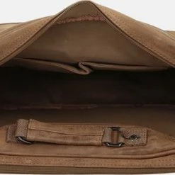 Uitgang 😀 Enrico Benetti Rotterdam 66621 Laptoptas Met 15" Laptopvak / Reportertas - Camel 😉 -Tassen-Dames Winkel 550x292