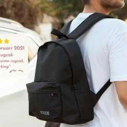 Korting 😀 Ticaba Taylor - Rugzak Voor School/Werk/Reizen - Rugtas Voor Dames/Heren En Jongens/Meisjes - 🎒 Backpack – Zwart 🤩 -Tassen-Dames Winkel 550x309 21