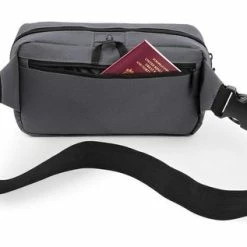 Beste Verkoop ✨ Bagbase De Lux Heuptas Grijs 2.5 Liter 🧨 -Tassen-Dames Winkel 550x317 1