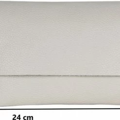 Nieuw 🔥 AmbraModa GLX11 - Crossbodytas, Clutch, Telefoontas Van Echt Leer Met Afneembaar En Verstelbare Schouderriem, Passend Voor Mobiele Telefoons En Tablets Tot 7 Inch. Zwart 🎁 -Tassen-Dames Winkel 550x317 4