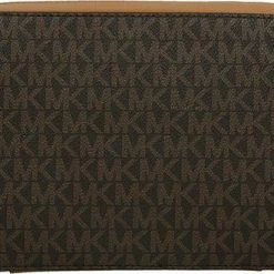 Uitgang 💯 Michael Kors Camera Bag M Dames Crossbodytas - Bruin 😀 -Tassen-Dames Winkel 550x330