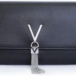 Korting 👍 Valentino Bags Divina Dames Crossbodytas - Zwart 🎁