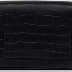 Uitgang ❤️ Bag2Bag Lederen Schoudertasje Tolla Zwart Limited Edition Feestcollectie 🎁