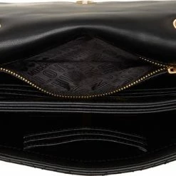 Uitgang 💯 Love Moschino Dames Crossbody TasSchoudertas Kunstleer - Zwart 😀 -Tassen-Dames Winkel 550x333 4