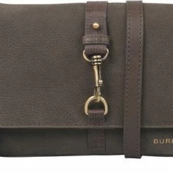 Beste deal 😉 Burkely Soul Sam Dames Crossover M Crossbody Tas - Taupe 🎁