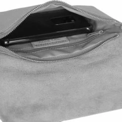 Nieuw 🔥 AmbraModa GLX11 - Crossbodytas, Clutch, Telefoontas Van Echt Leer Met Afneembaar En Verstelbare Schouderriem, Passend Voor Mobiele Telefoons En Tablets Tot 7 Inch. Zwart 🎁 -Tassen-Dames Winkel 550x343 6