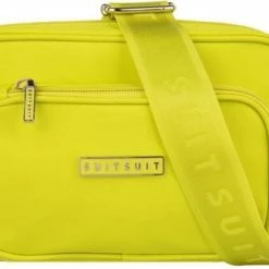 Uitgang 🌟 SUITSUIT - Natura - Lime - Crossbodytas 😀