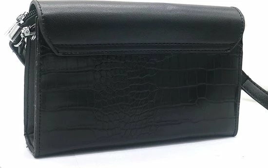 Beste Pirce π€© Dielay Tas Dames - Croco - Crossbody Bag - PU Kunstleer - 22x14x5 Cm - Zwart π― 5 Beste Pirce π€© Dielay Tas Dames - Croco - Crossbody Bag - PU Kunstleer - 22x14x5 Cm - Zwart π― - Afbeelding 3