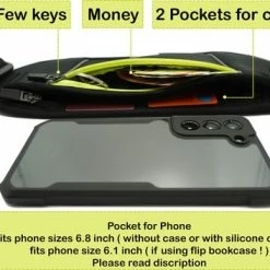 Goedkoopste ⌛ Dutch Shield SLIMLINE HARDLOOPTASJE - FITNESS HEUPTASJE LICHTGEWICHT HARDLOOP TAS SMARTPHONE ACCESSOIRES ⭐ -Tassen-Dames Winkel 550x353 6