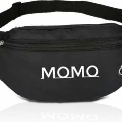 Begroting 😉 Momo Heuptasje - Banana Bag - Fanny Pack - Tas - Zwart 🎁