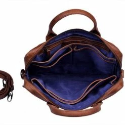 Goedkoop ⭐ DSTRCT Fletcher Street Laptoptas - 13,3 Inch - Cognac 🌟 -Tassen-Dames Winkel 550x366 19