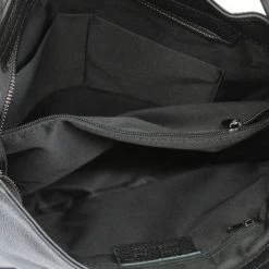 Beste Pirce 🥰 AmbraModa Italiaanse Dames Handtas, Schoudertas, Hobotas Van Echt Leer GL027 Zwart ✨ -Tassen-Dames Winkel 550x366 36