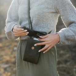 Coupon 🧨 Micmacbags Mendoza Telefoontasje - Zwart 👍 -Tassen-Dames Winkel 550x366 63