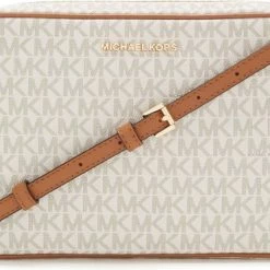 Aanbiedingen โ Michael Kors Jet Set Dames Crossbodytas - Vanilla ๐คฉ