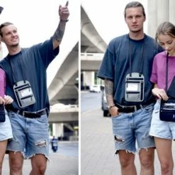 Groothandel 🔥 Merkloos Anti Diefstal Nektasje – 4 Vakken Met Ritssluiting – Verstelbaar Nekkoord – Zwart 🧨 -Tassen-Dames Winkel 550x372 4