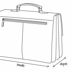 Beste deal 🎉 DSTRCT Wall Street Laptoptas - 15,4 Inch - Cognac 🥰 -Tassen-Dames Winkel 550x378 5